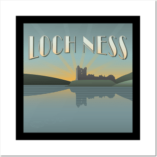 Loch Ness Tourist Posters and Art